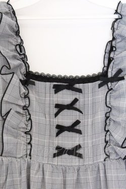 画像2: DearMyLove / フリルリボンジャンスカワンピース LL クロ O-26-03-08-007-EL-OP-OW-OS