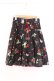 画像1: Secret Honey / チェリー柄スカート 8 クロ O-26-03-08-008-CA-SK-OW-OS (1)