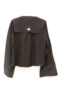 画像3: axes femme / 薔薇刺繍付け襟セットブラウス F クロ O-26-03-08-014-AX-BL-OW-OS