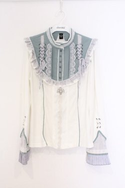 画像1: Ozz oneste / My Cup Of Teaブラウス  グリーン O-26-03-08-019-OO-BL-OW-OS