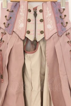 画像2: Ozz oneste / Fairy tail Roseコルセットスカート  ピンク O-26-03-08-021-OO-SK-OW-OS