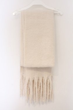 画像3: Maison de FLEUR / フリンジストール  アイボリー O-26-03-09-026-LO-ZA-IG-OS