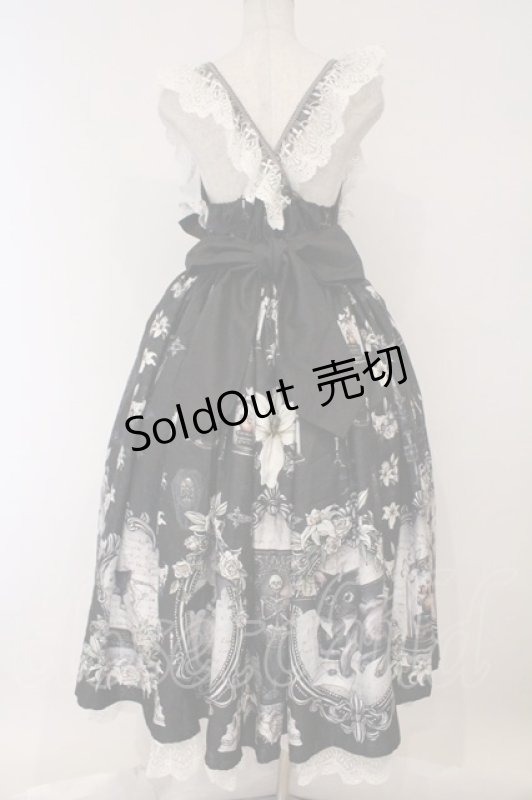 画像6: Royal Princess Alice / Witches' Familiar　粟木こぼねコラボ　2wayドレス  クロ×シロ O-26-03-09-002-LO-OP-IG-OS (6)