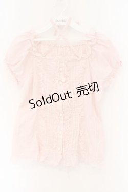 画像1: Angelic Pretty / Nostalgicスクエアブラウス  ピンク O-26-03-09-032-AP-BL-IG-OS