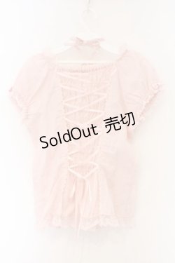 画像4: Angelic Pretty / Nostalgicスクエアブラウス  ピンク O-26-03-09-032-AP-BL-IG-OS