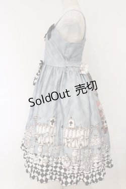 画像3: LOLITA / 不思議の国のアリスジャンパースカート L サックス O-26-03-09-003-LO-OP-IG-OS