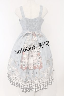 画像4: LOLITA / 不思議の国のアリスジャンパースカート L サックス O-26-03-09-003-LO-OP-IG-OS