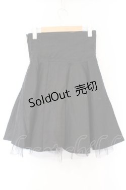 画像3: PEACE NOW / コルセット風フレアースカート M ブラック O-26-03-09-042-PU-SK-IG-OS