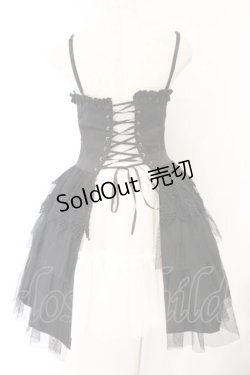 画像5: BPN / フリルベアミニワンピース M ブラック O-26-03-09-043-GO-OP-IG-OS