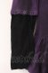 画像3: ALGONQUINS / レイヤード風カットワンピース  パープル×ブラック O-26-03-09-044-AL-OP-IG-OS (3)