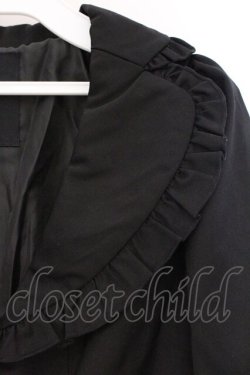 画像3: BPN / フリルハート襟ジャケット M ブラック O-26-03-09-046-GO-JA-IG-OS