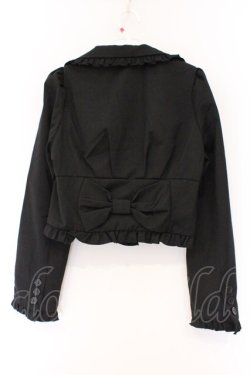 画像5: BPN / フリルハート襟ジャケット M ブラック O-26-03-09-046-GO-JA-IG-OS