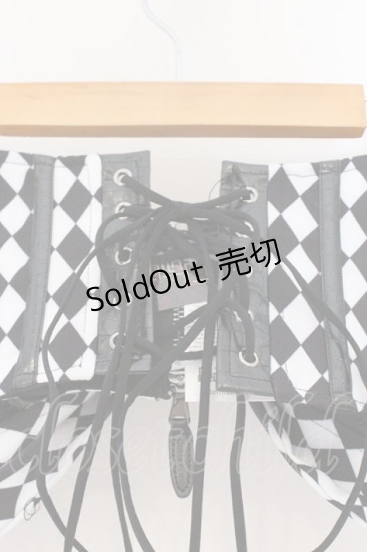 画像4: Qutie Frash / リボン帯コルセット  ブラック O-26-03-09-049-QU-TO-YM-OS (4)
