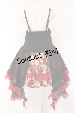 画像6: Qutie Frash / 和柄キャミワンピース  レッド O-26-03-09-050-QU-OP-YM-OS