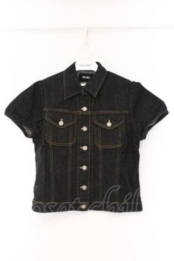 画像1: PINK HOUSE / 半袖デニムジャケット L インディゴ O-26-03-09-051-LO-JA-IG-OS