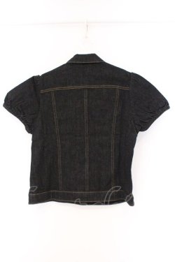 画像4: PINK HOUSE / 半袖デニムジャケット L インディゴ O-26-03-09-051-LO-JA-IG-OS