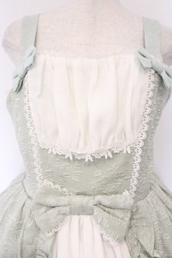 画像2: axes femme kawaii / メアリージャンパースカート  ミント×シロ O-26-03-09-001-AX-OP-IG-OS