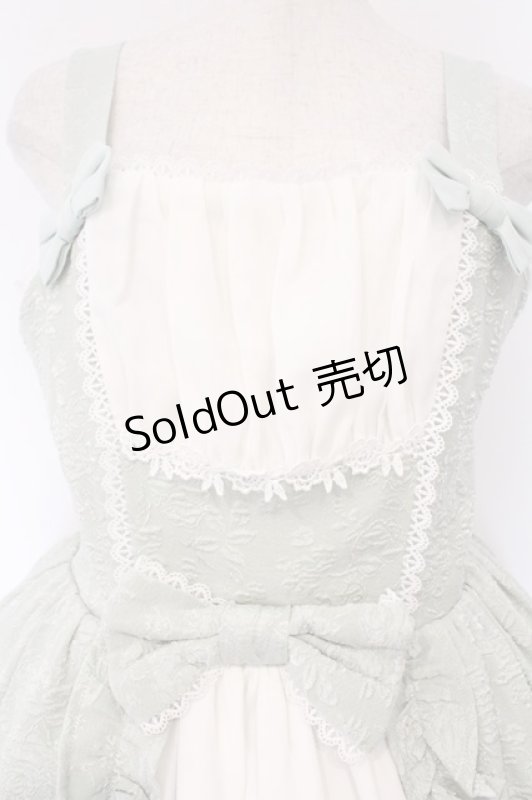 画像2: axes femme kawaii / メアリージャンパースカート  ミント×シロ O-26-03-09-001-AX-OP-IG-OS (2)