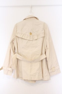 画像4: PINK HOUSE / ケープ風トレンチジャケット  アイボリー O-26-03-09-061-LO-JA-IG-OS