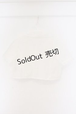 画像4: PINK HOUSE / ピコフリルカラーボレロ  シロ O-26-03-09-063-LO-TO-IG-OS