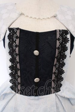 画像2: Nightmare / Merry Krampus 襟付きジャンパースカート 2 サックス O-26-03-09-006-GO-OP-IG-OS