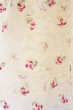 画像3: PINK HOUSE / フラワーモチーフレースキャミソール  アイボリー×ピンク O-26-03-09-068-LO-TO-IG-OS