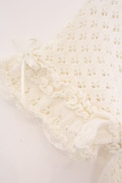 画像3: PINK HOUSE / モチーフニットカーディガン  シロ O-26-03-09-069-LO-TO-IG-OS