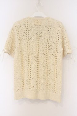 画像5: PINK HOUSE / フルーツ編みカーディガン  アイポリー O-26-03-09-074-LO-TO-IG-OS