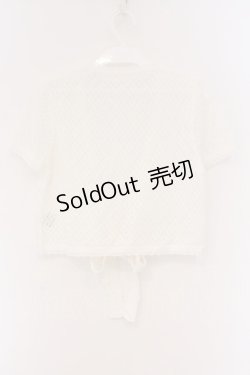 画像3: PINK HOUSE / 総レース編みボレロ  シロ O-26-03-09-075-LO-TO-IG-OS