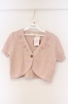 画像1: PINK HOUSE / モチーフつきカーディガン  ピンク O-26-03-09-076-LO-BL-IG-OS (1)