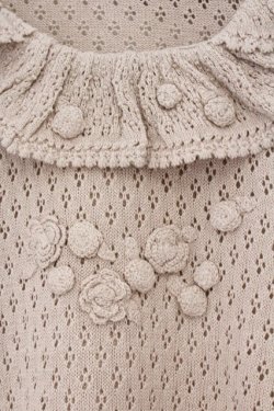 画像2: PINK HOUSE / お花モチーフニット L ピンク O-26-03-09-078-LO-TO-IG-OS