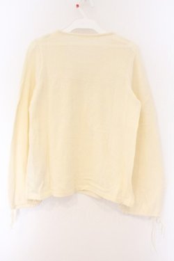 画像4: PINK HOUSE / はしごレースニット  シロ O-26-03-09-080-LO-TO-IG-OS