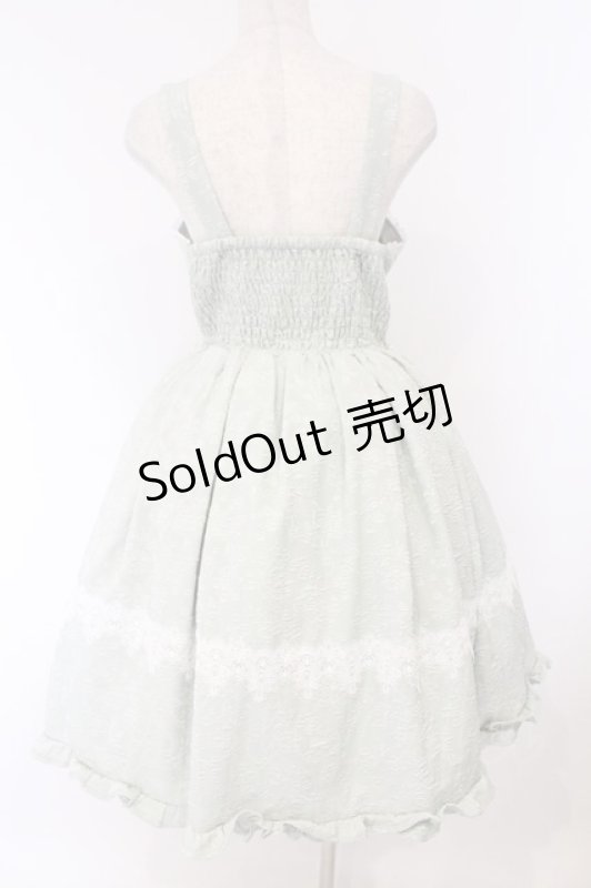 画像4: axes femme kawaii / メアリージャンパースカート  ミント×シロ O-26-03-09-001-AX-OP-IG-OS (4)