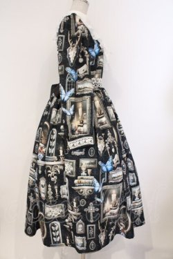 画像4: Royal Princess Alice / Lover’s Requiem ・粟木こぼねコラボ ジャンパースカート  クロ O-26-03-09-009-LO-OP-IG-OS