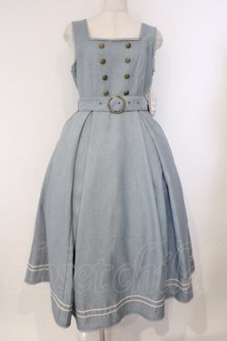 画像1: Kurumi Collaboration / マリンアカデミアジャンパースカート M ブルー O-26-03-09-011-GO-OP-IG-OS