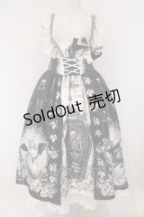 Royal Princess Alice / Witches' Familiar　粟木こぼねコラボ　2wayドレス  クロ×シロ O-26-03-09-002-LO-OP-IG-OS