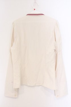 画像3: Kurumi Collaboration / KRデシンジゴスリブラウス M 生成り O-26-03-09-014-GO-BL-IG-OS