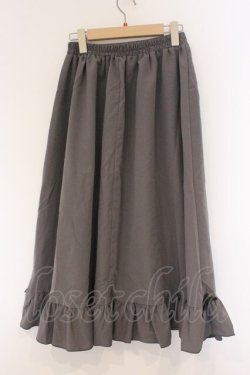 画像3: Cherirulu Chocola / MYフリルスカート+エプロン M グレー O-26-03-09-016-GO-SK-IG-OS