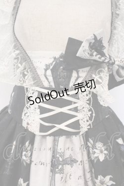 画像2: Royal Princess Alice / Witches' Familiar　粟木こぼねコラボ　2wayドレス  クロ×シロ O-26-03-09-002-LO-OP-IG-OS