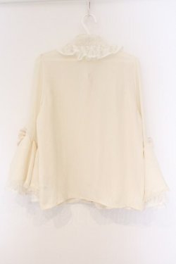 画像4: axes femme kawaii / 姫袖7分丈ブラウス  アイボリー O-26-03-09-018-AX-BL-IG-OS