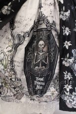 画像3: Royal Princess Alice / Witches' Familiar　粟木こぼねコラボ　2wayドレス  クロ×シロ O-26-03-09-002-LO-OP-IG-OS (3)