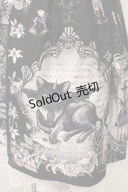 画像4: Royal Princess Alice / Witches' Familiar　粟木こぼねコラボ　2wayドレス  クロ×シロ O-26-03-09-002-LO-OP-IG-OS