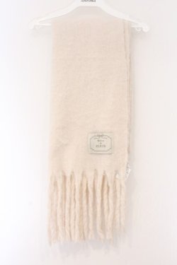 画像1: Maison de FLEUR / フリンジストール  アイボリー O-26-03-09-026-LO-ZA-IG-OS