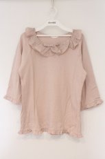 画像1: PINK HOUSE / ピコレースカットソー L ピンク O-26-03-10-001-LO-TO-IG-OS (1)