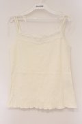 PINK HOUSE / 二重肩紐キャミソール  シロ O-26-03-10-024-LO-TO-IG-OS