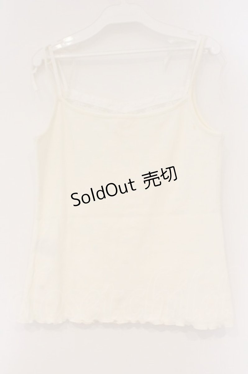 画像3: PINK HOUSE / 二重肩紐キャミソール  シロ O-26-03-10-024-LO-TO-IG-OS (3)