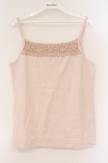 画像1: PINK HOUSE / フラワーレースキャミソール  ピンク O-26-03-10-026-LO-TO-IG-OS (1)
