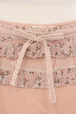 画像2: PINK HOUSE / ティアードフリルキャミ  ピンク O-26-03-10-029-LO-TO-IG-OS