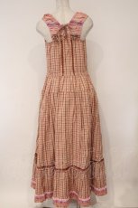 画像5: PINK HOUSE / 多色ピコフリルジャンパースカート  ピンク O-26-03-10-003-LO-OP-IG-ZI (5)