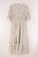 画像3: m petit by misako / NINA'S 花柄スクエアネックワンピース M アイボリー O-26-03-10-037-LO-OP-OW-OS (3)